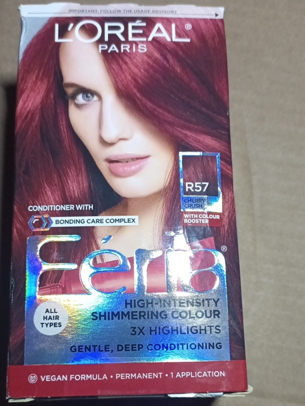 Féria Permanent Hair Color – Cherry Crush (R57)